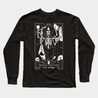 21. THE WORLD TAROT CARD T-SHIRT Long Sleeve T-Shirt